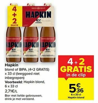 Hapkin blond