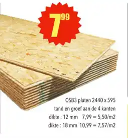 Dip & Da OSB3 platen aanbieding