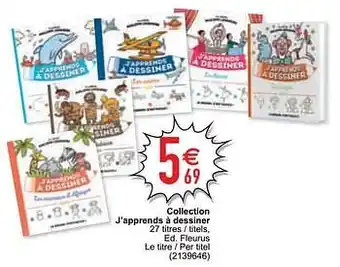 Cora Collection j`apprends à dessiner aanbieding