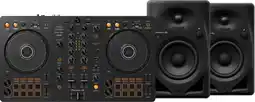 Coolblue Pioneer DJ DDJ-FLX4 + Pioneer DJ DM-40D-BT Zwart aanbieding