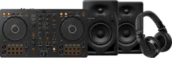 Coolblue Pioneer DJ DDJ-FLX4 + Pioneer DJ HDJ-X7 Zwart + Pioneer DJ DM-40D-BT Zwart aanbieding