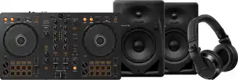 Coolblue Pioneer DJ DDJ-FLX4 + Pioneer DJ HDJ-X7 Zwart + Pioneer DJ DM-50D Zwart aanbieding