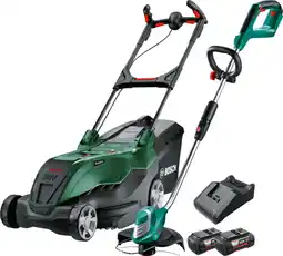 Coolblue Bosch AdvancedRotak 36V-40-650 + AdvancedGrassCut 36 Li avec Batterie 4,0 Ah (2x) aanbieding