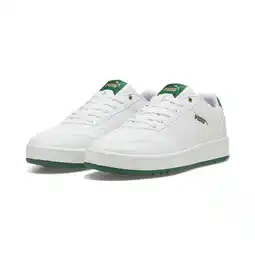 Decathlon Court Classic sneakers PUMA White Vine Gold Green aanbieding