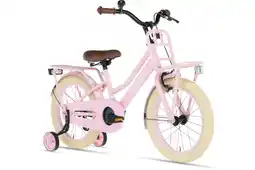 Decathlon Cortego Liberty Meisjesfiets 12 Inch Roze - Kinderfiets - 2-4 Jaar aanbieding