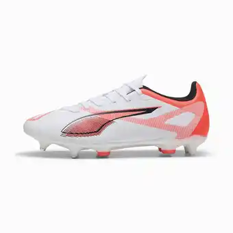 Decathlon Puma Ultra 5 Play Mxsg Voetbalschoenen Wit En Oranje aanbieding