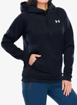 Decathlon Under Armour-fleecehoodie voor dames UA Armor aanbieding