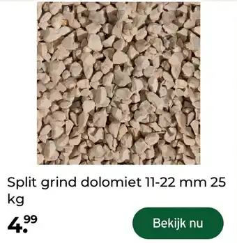 GAMMA Split grind dolomiet 11-22 mm 25 kg aanbieding