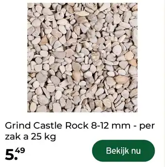 GAMMA Grind Castle Rock 8-12 mm - per zak a 25 kg aanbieding