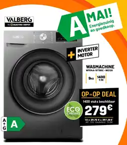 Electro Depot Valberg WASMACHINE aanbieding