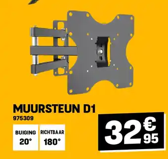 Electro Depot MUURSTEUN D1 aanbieding