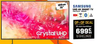 Electro Depot Samsung UHD 4K SMART TV aanbieding