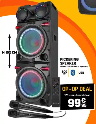 Electro Depot PICKERING SPEAKER aanbieding