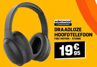 Electro Depot DRAADLOZE HOOFDTELEFOON aanbieding