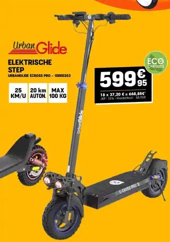 Electro Depot ELEKTRISCHE STEP aanbieding