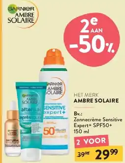 Di Zonnecrème Sensitive Expert+ SPF50+ 150 ml aanbieding