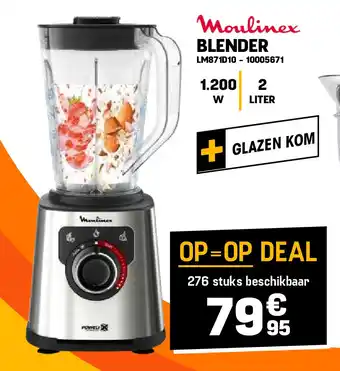 Electro Depot BLENDER LM871D10 aanbieding