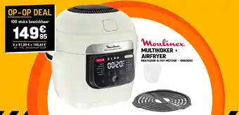 Electro Depot MULTIKOKER + AIRFRYER MULTICOOK & FRY MZ7310F aanbieding