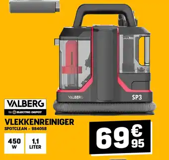 Electro Depot VLEKKENREINIGER SPOTCLEAN aanbieding