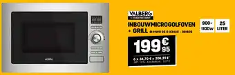 Electro Depot NBOUWMICROGOLFOVEN + GRILL aanbieding