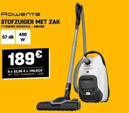 Electro Depot STOFZUIGER MET ZAK YY5392FE RO7457EA aanbieding