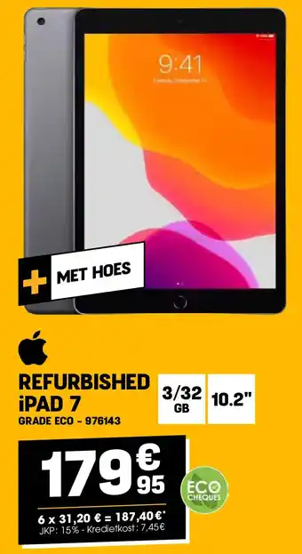 Electro Depot REFURBISHED iPAD 7 aanbieding