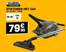 Electro Depot STOFZUIGER MET ZAK OPTI-SILENCE aanbieding