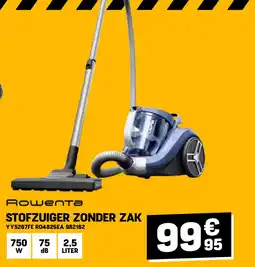 Electro Depot STOFZUIGER ZONDER ZAK YY5267FE RO4825EA aanbieding