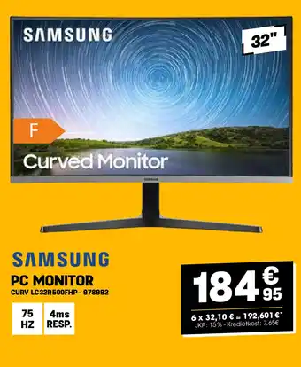 Electro Depot Samsung PC MONITOR aanbieding