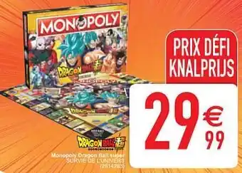 Monopoly dragon ball super