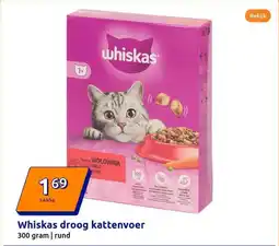 Action Whiskas droog kattenvoer aanbieding