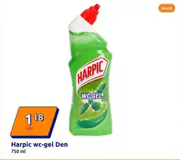 Action Harpic WC gel Den aanbieding