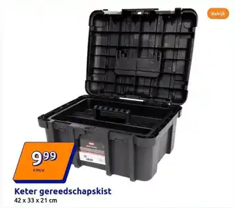 Action Keter gereedschapskist aanbieding