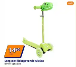 Action Step met lichtgevende wielen aanbieding