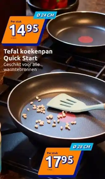 Action Tefal koekenpan quick start aanbieding