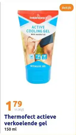 Action Thermofect actieve verkoelende gel aanbieding