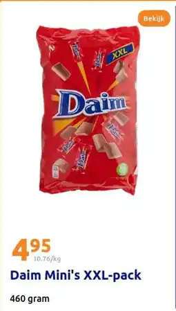 Action Daim Mini's XXL-pack aanbieding