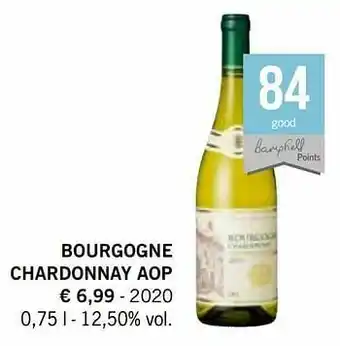 Lidl Bourgogne chardonnay aop 2020 aanbieding