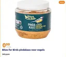 Action Bites for birds pindakaas voor vogels aanbieding