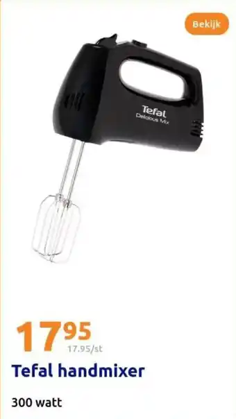 Action Tefal handmixer aanbieding