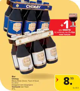 Carrefour Bier chimay aanbieding