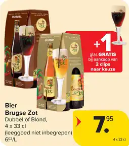 Carrefour Bier brugse zot aanbieding