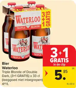 Carrefour Bier waterloo aanbieding