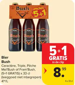 Carrefour Bier bush aanbieding