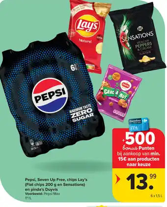 Carrefour Pepsi max aanbieding