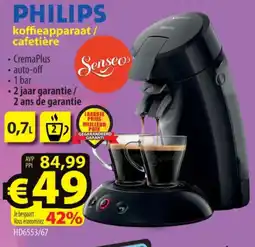 ElectroStock Philips koffieapparaat / cafetière aanbieding