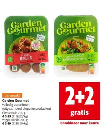 Colruyt Garden Gourmet Classic Balls 200 g aanbieding