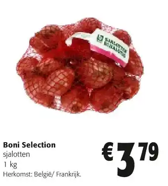 Colruyt Boni Selection sjalotten 1 kg aanbieding