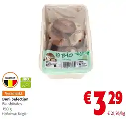 Colruyt Bio shiitakes 150 g aanbieding