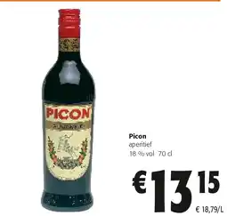 Colruyt Picon aperitief 18 % vol 70 cl aanbieding